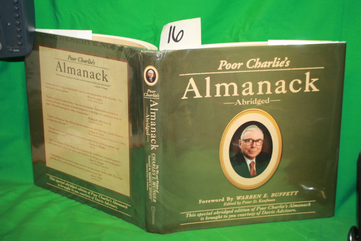 Munger, Charles T Charlie .; Kaufman...: Charles T. Munger Poor Charlie's Alm...