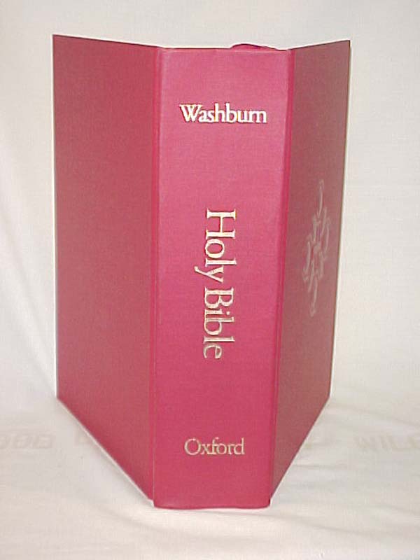Oxford University Press: Washburn College Holy Bible King James Text