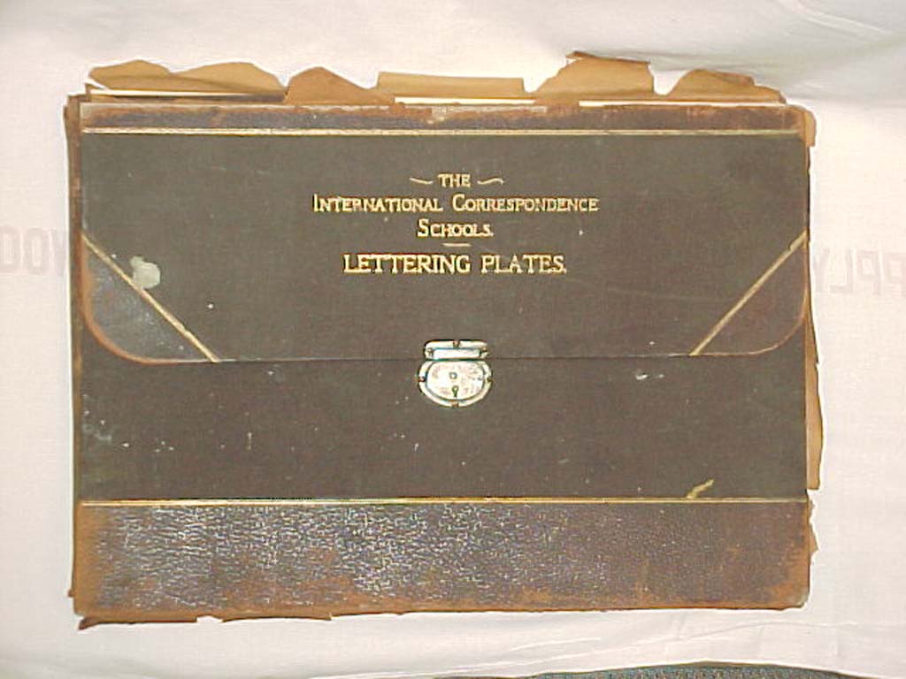 The International Correspondence Sch...: Lettering Plates PENMANSHIP STYLES T...