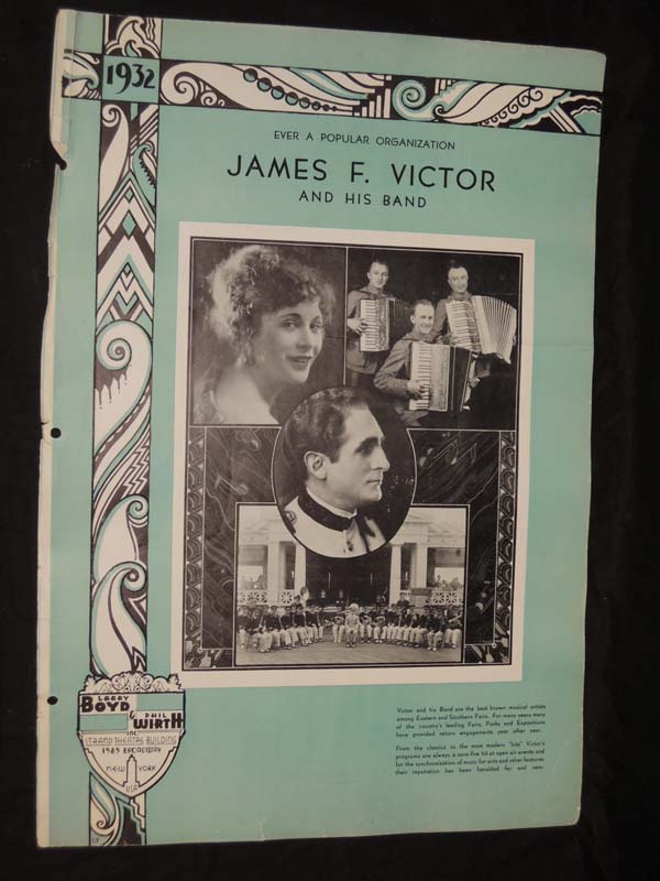 Larry Boyd & Phil Wirth Inc. Strand ...: James F. Victor and His Band: Ever A...