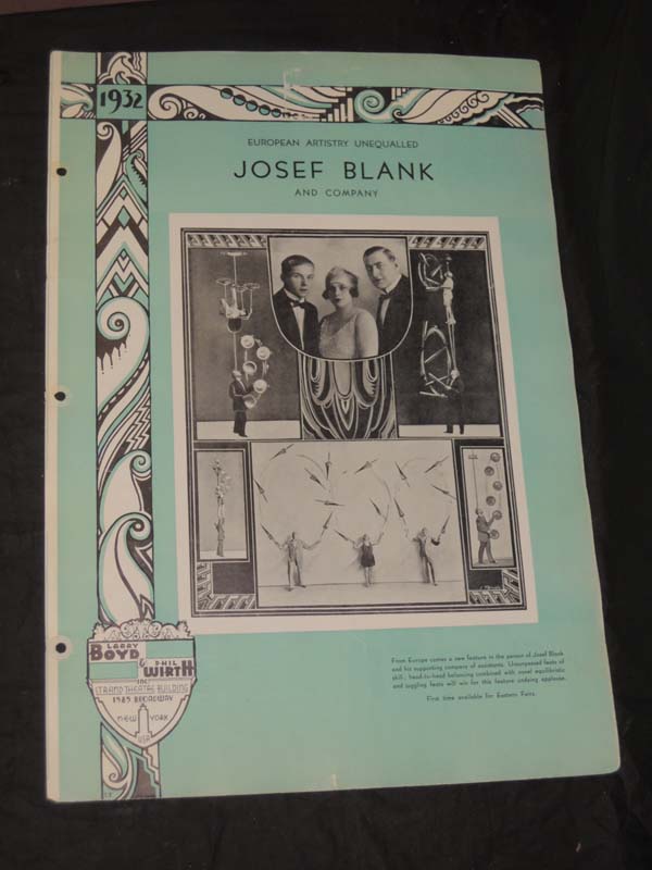 Larry Boyd & Phil Wirth Inc. Strand ...: Josef Blank and Company: European Ar...