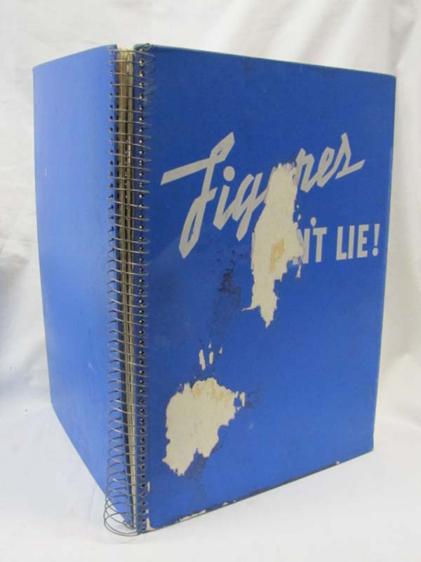 Burk, Ben: Report of Liquor Sales Book Old Mr. Boston Owned by Ben Burk Inc.