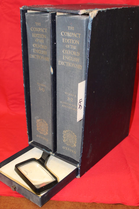OXFORD UNIVERSITY PRESS: THE COMPACT EDITION OF THE OXFORD ENGLISH DICTIONARY...