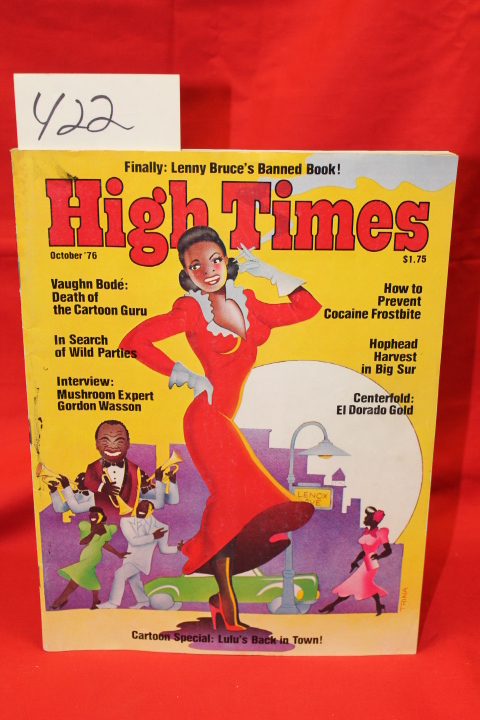 High times; Lenny Bruce: High Times Magazine October 1976; Lenny Bruce Stamp ...