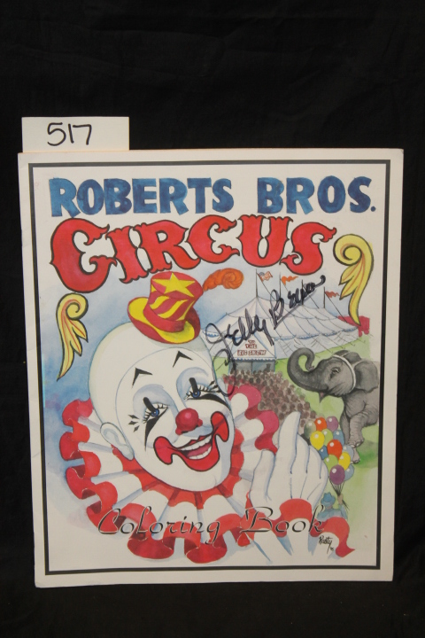 Roberts Bros. Circus: Robert Bros. Circus Coloring Book
