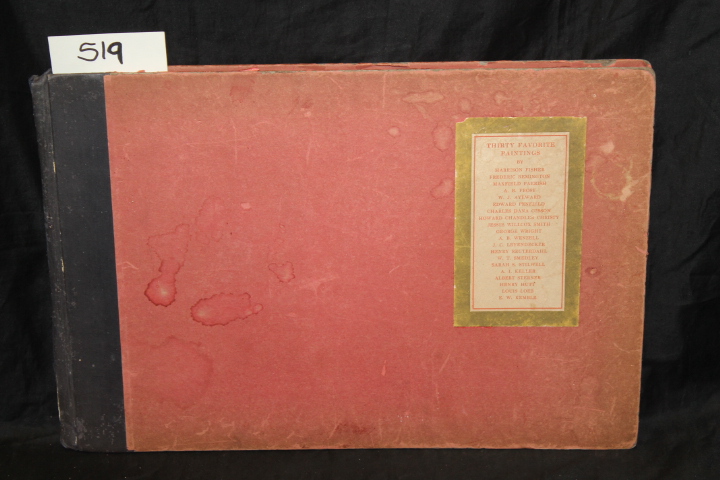 Leading American Artists: Thirty Favorite Paintings Fisher, Remington, Parris...