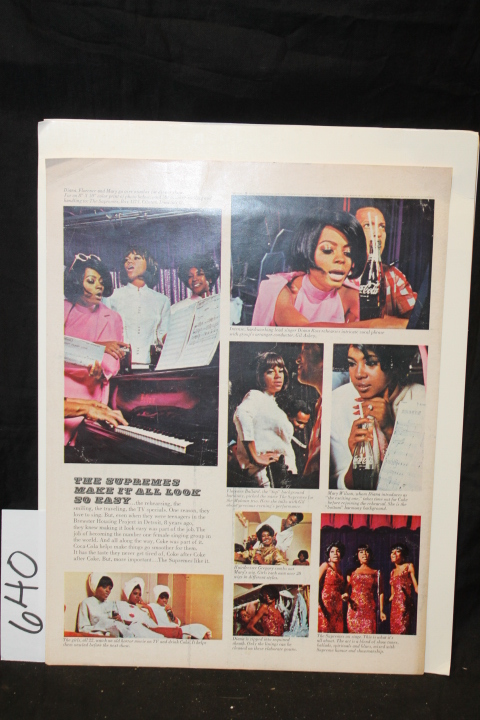 Ross, Diana, Ballard, Florence, Wilson, Mary: The Supremes Ross, Diana, Ballard, Florence, Wilson, Mary: The Supremes