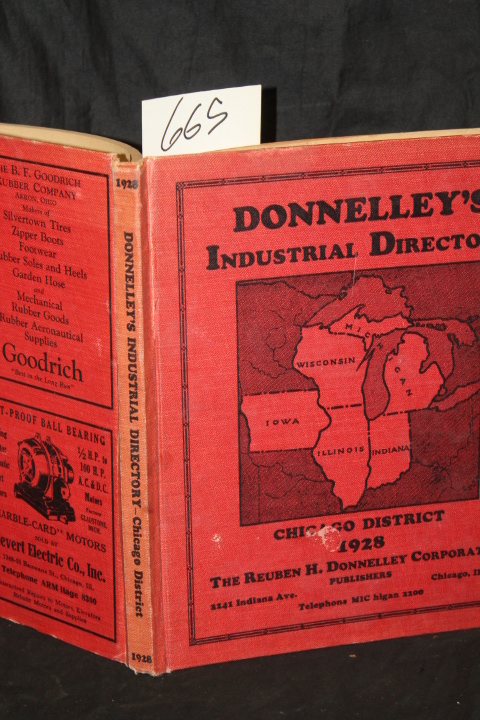 Donnelley, Reuben H.: Donnelley's Industrial directory Chicago district 1928