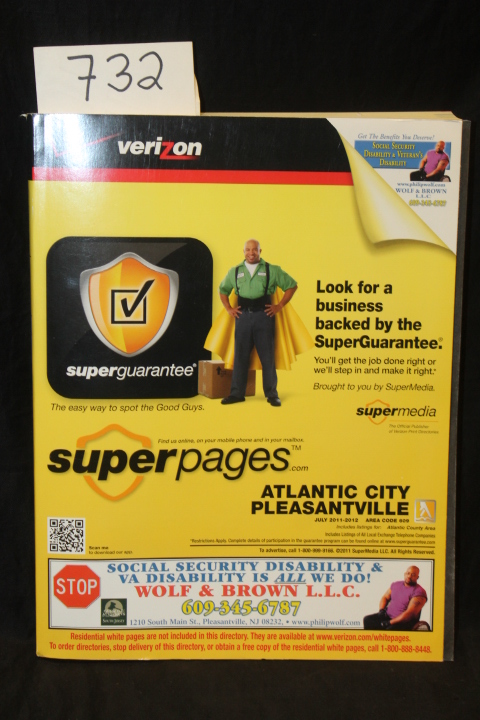 Verizon: Atlantic City/ Pleasantville Telephone Directory