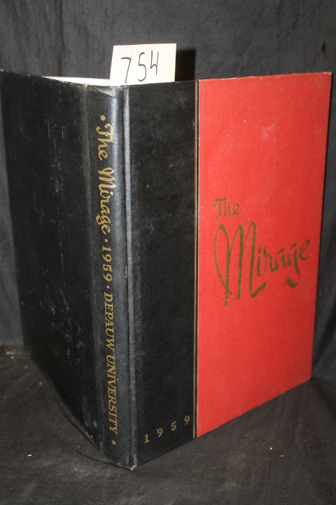 Students of DePauw University: The Mirage, 1959 Yearbook DePauw University Gr...