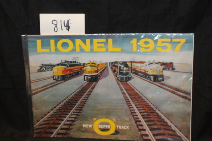 LIONEL TRAIN CORPORATION: Lionel 1957 NEW  SUPER O TRACK  (Model Train Catalo...