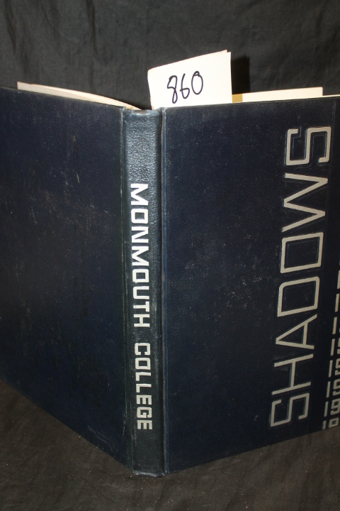 Monmouth College: 1968 Shadows Monmoutch College Yearbook