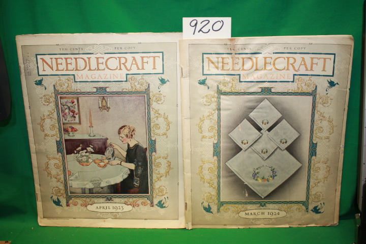 Needlecraft Magazine: Needlecraft Magazine: (April 1923, December 1923 and Ma...