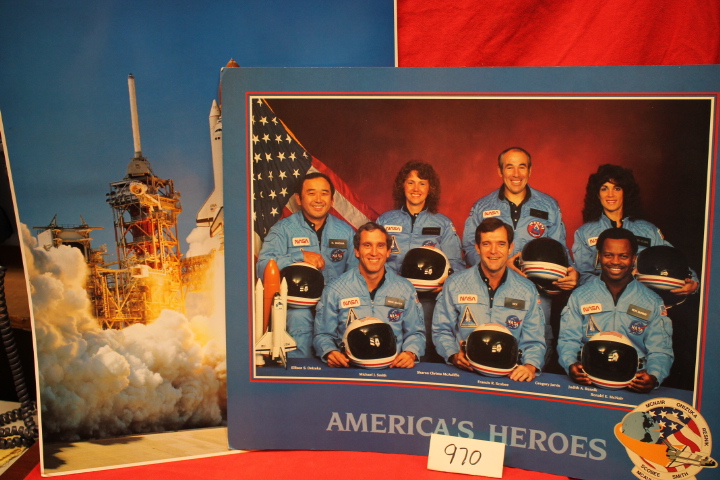 NASA: The Space Shuttle Collection Challenger Mission 51-L 6 ORIGINAL PHOTOGR...