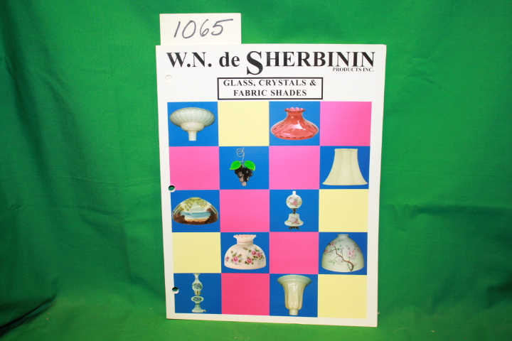 W. N. de Sherbinin: Glass, Crystals & Fabric Shades Catalog W. N. de Sherbini...