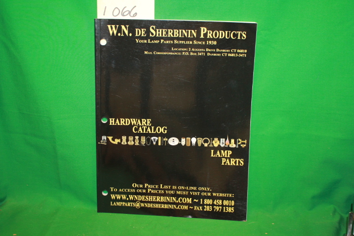 W. N. de Sherbinin: W. N. de Sherbinin Hardware Catalog Products