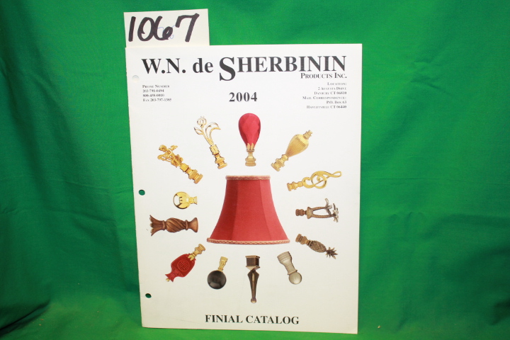 W. N. de Sherbinin: Finial Catalog W. N. de Sherbinin