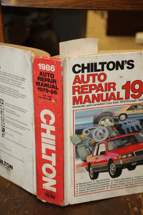 Chilton's: Auto Repair Manual 1986 Domestic and Canadian Cars from 1979 to 1986