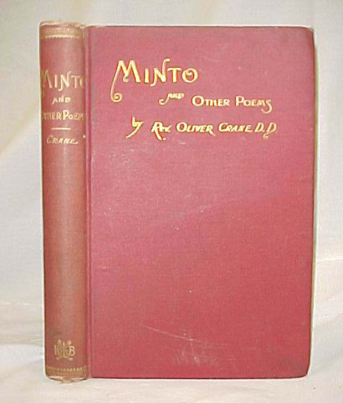 Crane,  Oliver: Minto and Other Poems