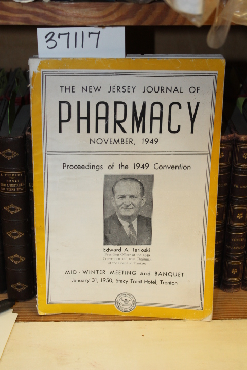 Debus, John, J.: New Jersey Journal of Pharmacy (IV Volumes)