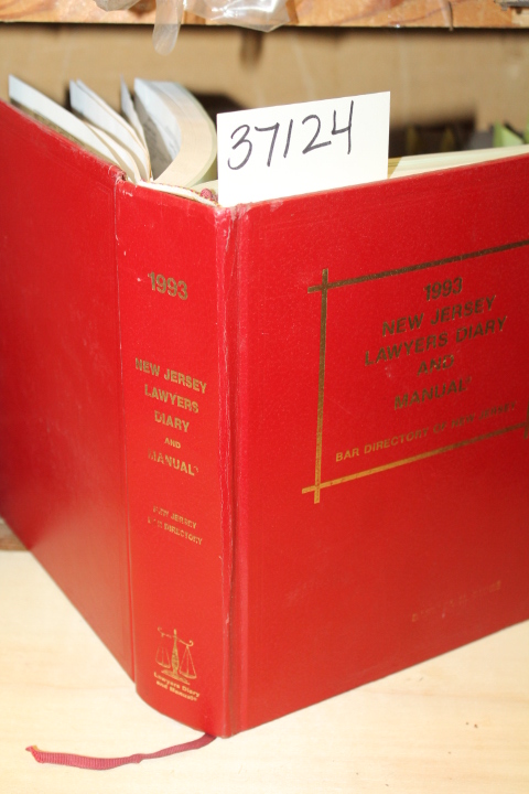 Dupre, Barbara H.: 1993 New Jersey Lawyers Diary and Manual. Bar directory of...
