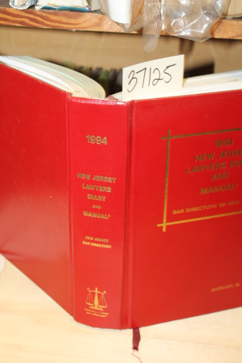 Dupre, Barbara H.: 1993 New Jersey Lawyers Diary and Manual. Bar directory of...
