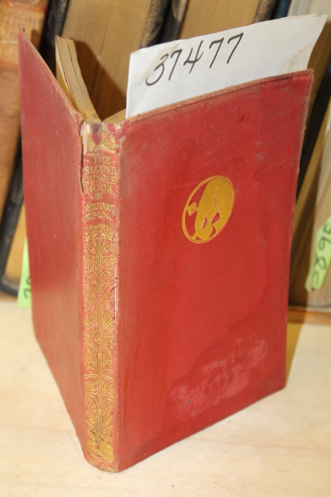 Kipling, Rudyard: The Second Jungle Book red leather