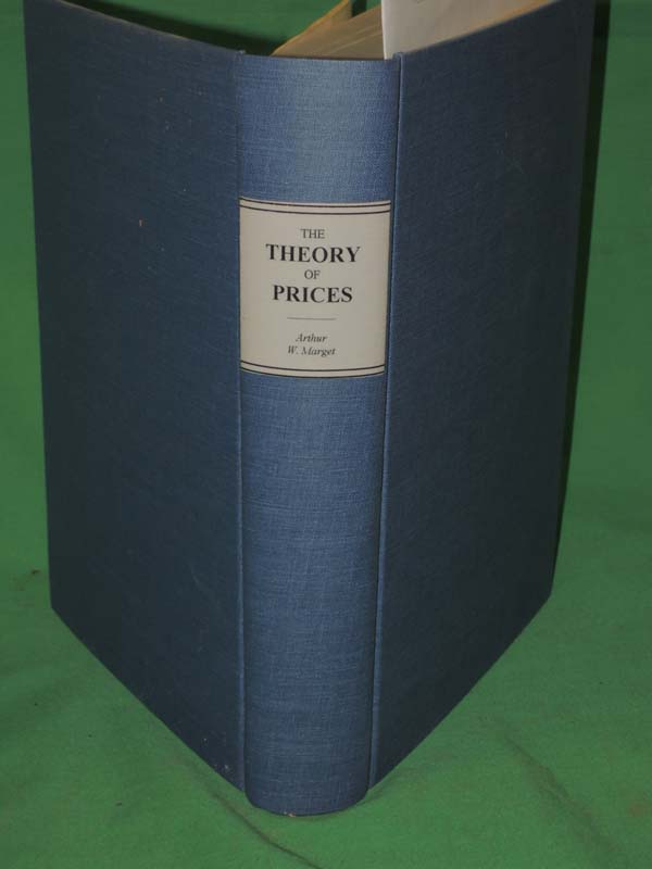 Marget, Ph.D., Arthur w.: The Theory of Prices vol.2 only