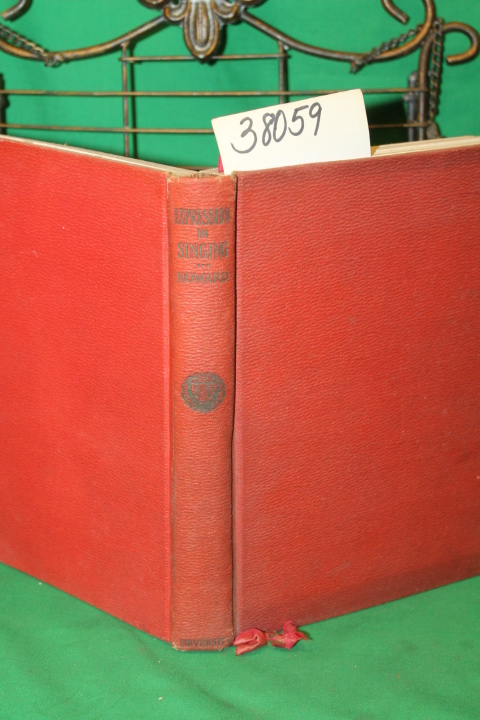 Howard, John (Edited by Drury, Theod...: Expression in Singing Including Thir...