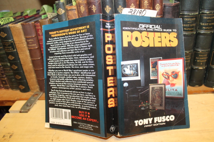 Fusco, Tony: The Official Identification and Price Guide to Posters