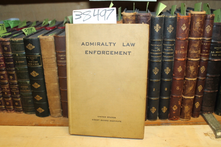 MARIASH, Irving Lieut. Commander: Admiralty Law Enforcement: United States Co...
