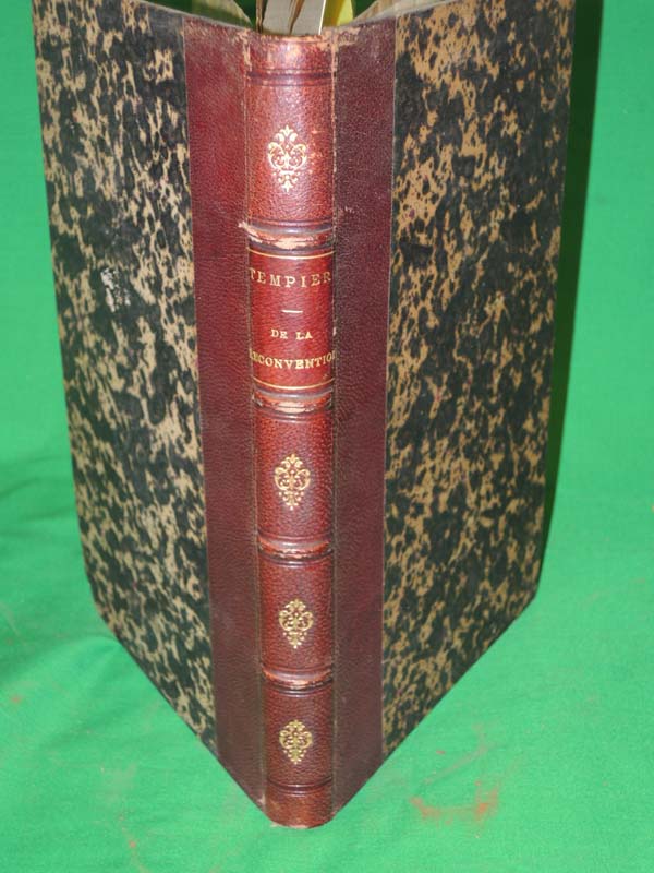 Tempier, P. J. ; Henri-Benjamin Rainville: De La Reconvention