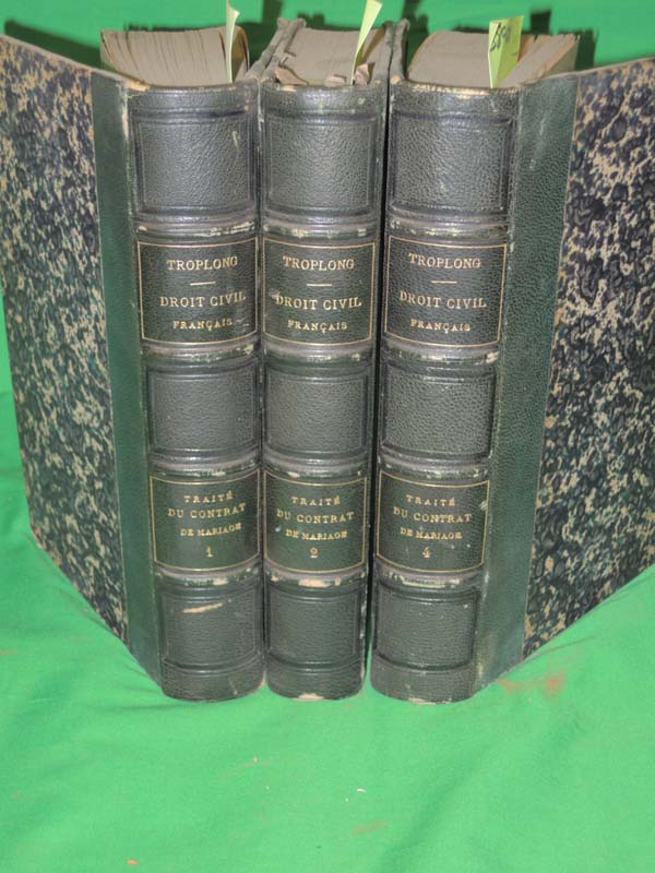 Troplong, M. ; Henri-Benjamin Rainville: Du Contrat De Mariage Et Des Droits ...