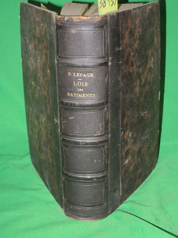 Lepage, P.  ; Henri-Benjamin Rainville: Lois Des Batiments