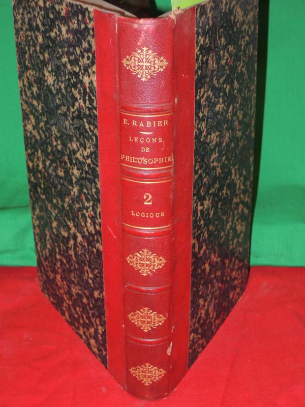 Rabier, Elie  ; Henri-Benjamin Rainville: Lecons De Philosophie