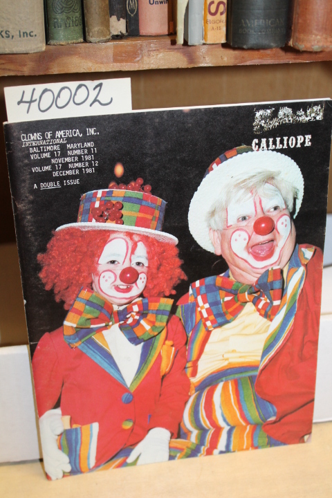 Sikorsky, Bert [Editor]: Calliope: Clowns of America, Inc. International - Do...