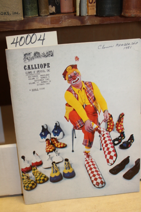 Sikorsky, Bert [Editor]: Calliope: Clowns of America, Inc. International - Do...