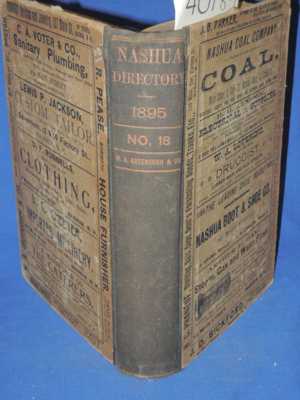 W.A. Greenough & Co.: Nashua  Directory  Nashua, New Hampshire