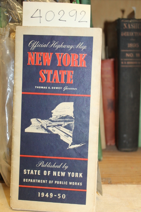 Dewey, Thomas E.: Official High way Map, New York State