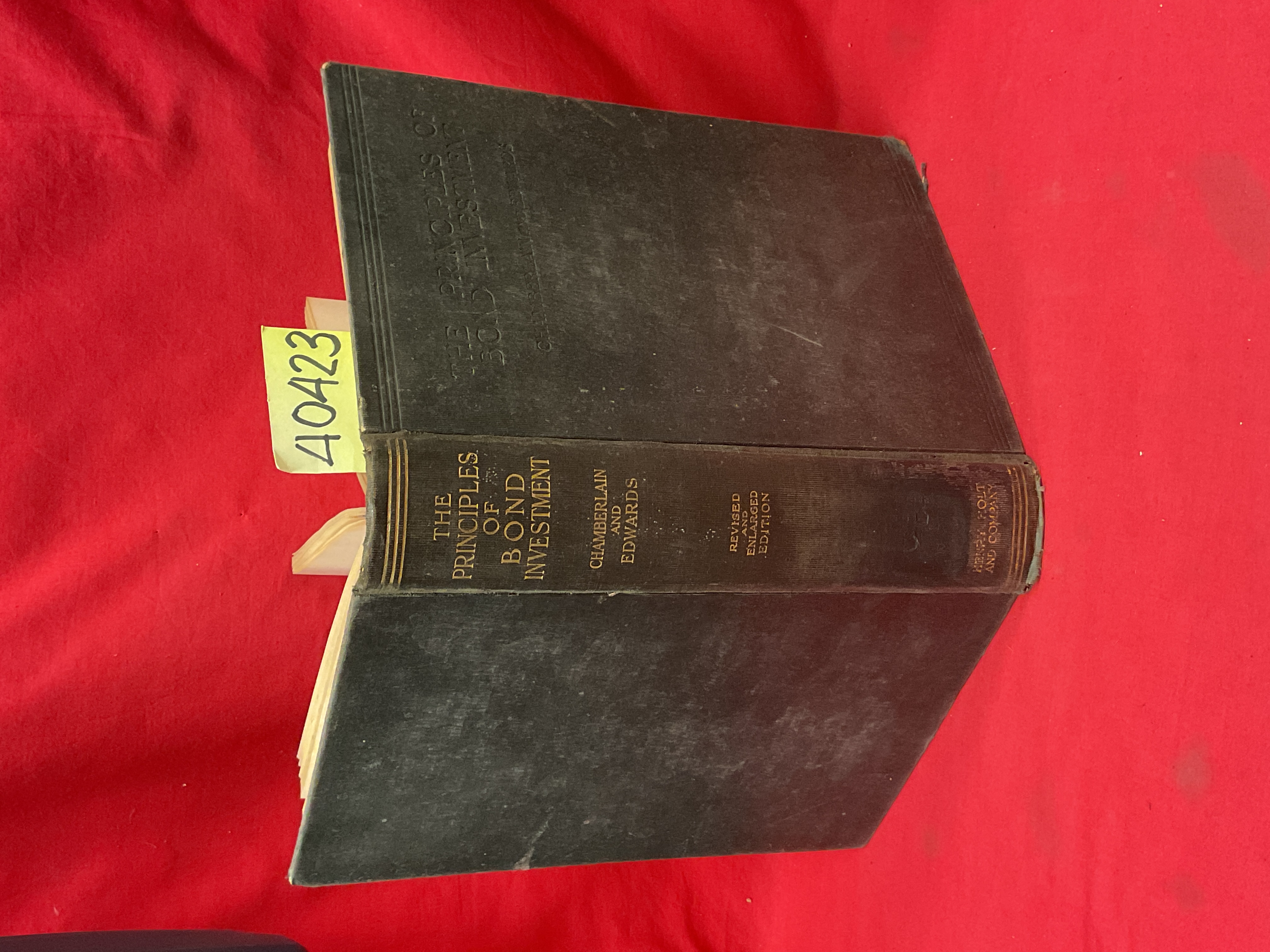 Chamberlain and Edwards: The Principles of Bond Investment