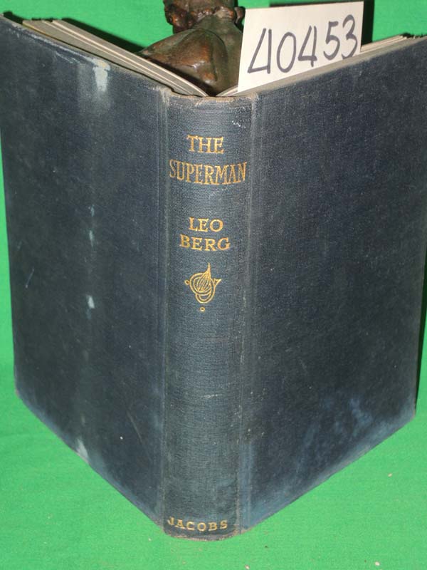 Berg, Leo: The Superman in Modern Literature
