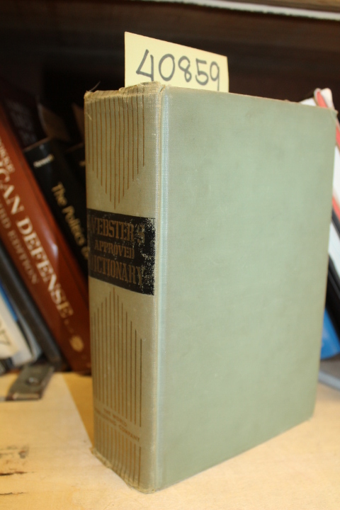Devlin, Joseph: Webster's Approved Dictionary: New words and definitions in a...