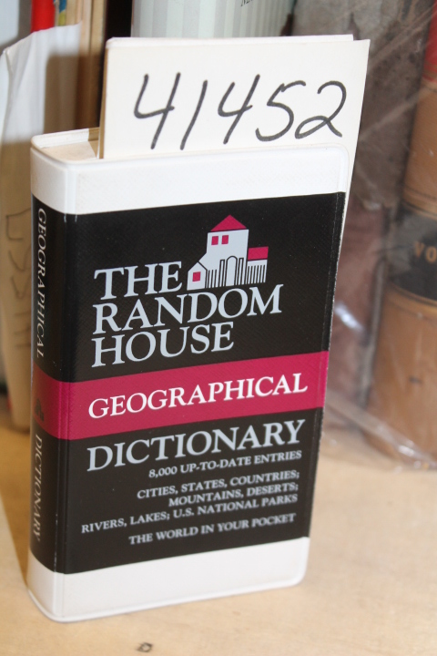 Pearsons, Enid: Random House Geographical Dictionary (Random House Pocket Dic...