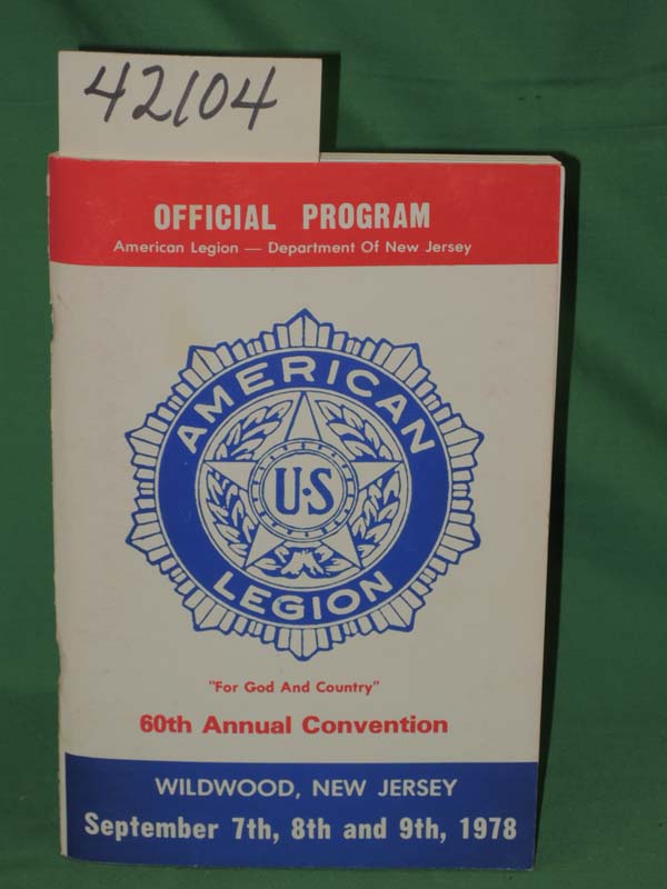 The American Legion Department of Ne...: 60th Annual Convention Official Prog...