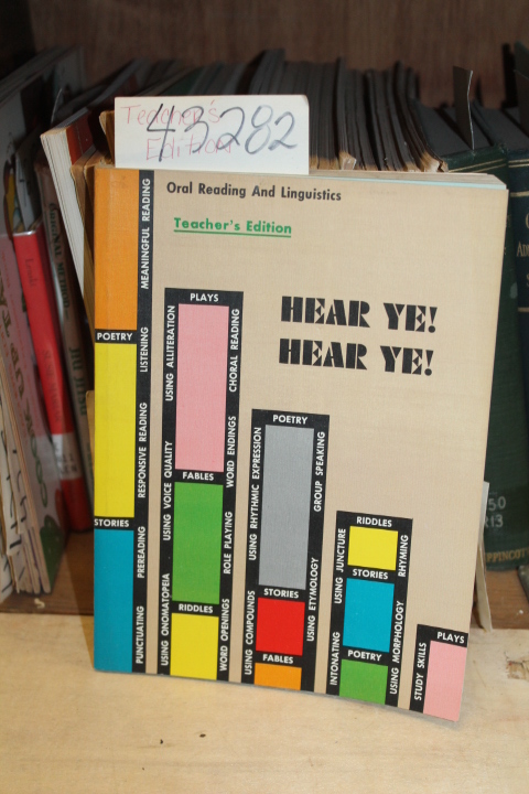 Dawson, Mildred A. & Newman, Georgiana: Oral Reading And Linguistics:  Hear Y...