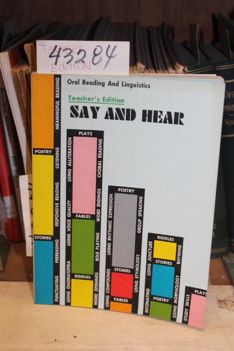 Dawson, Mildred A. & Newman, Georgiana: Oral Reading And Linguistics:  Say An...