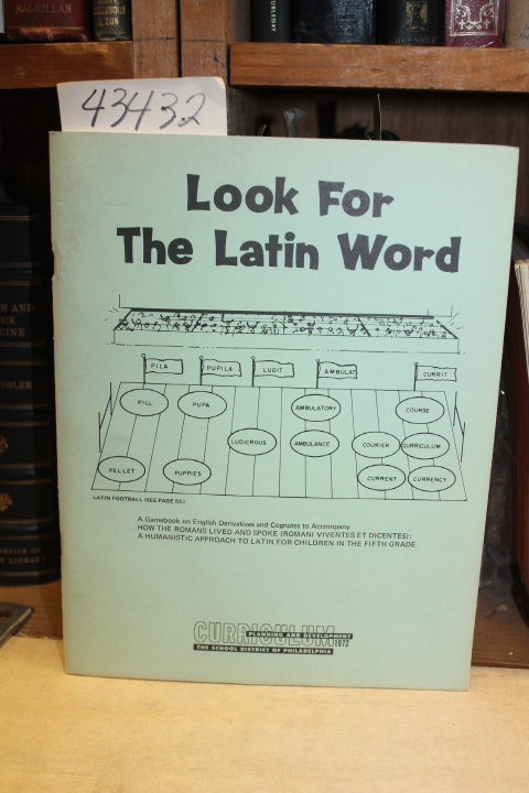 Shevlin, Alexander (Editor): Look For The Latin Word