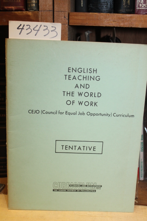 Domon, Leerma, et. al.: English Teaching And The World Of Work: CEJO Curriculum