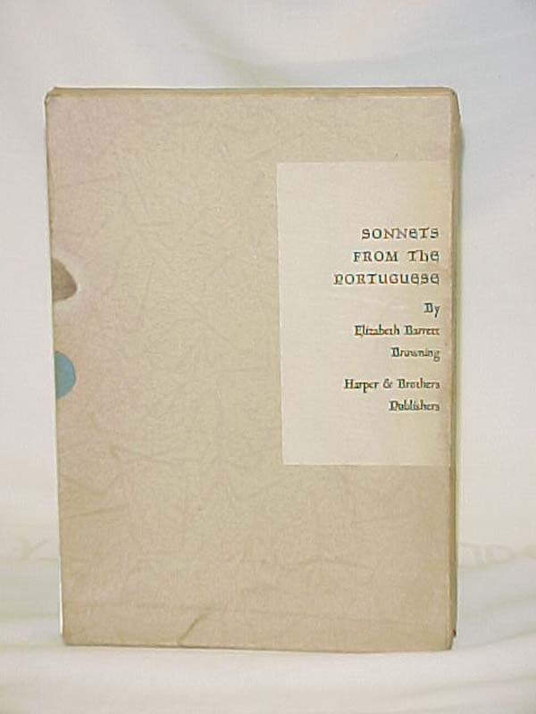 Browning, Elizabeth Barrett: Sonnets From The Portuguese
