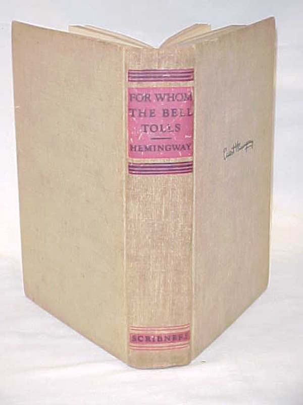 Hemingway, Ernest: For Whom the Bell Tolls hb